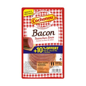 Comparez Bacon fum? cochonou