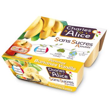 Comparez Pommes Bananes Vanille