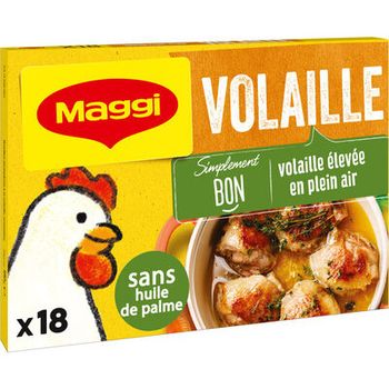 Comparez BouillonKub Volaille (x 18)