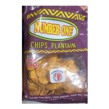 Chips plantain bbq doux