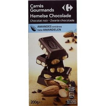 Noir amandes entieres