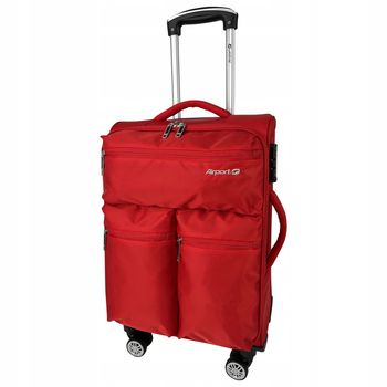 Airport - Valise souple rouge - 55x35x20