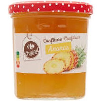 confiture ananas carrefour original 