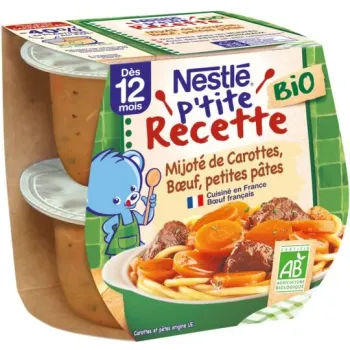 Netles mijote carotte b?uf petite pate