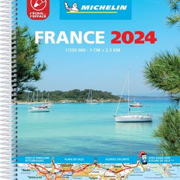 Atlas Michelin France 2024