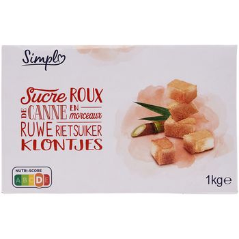 Comparez Sucre Brut de Canne en Morceaux