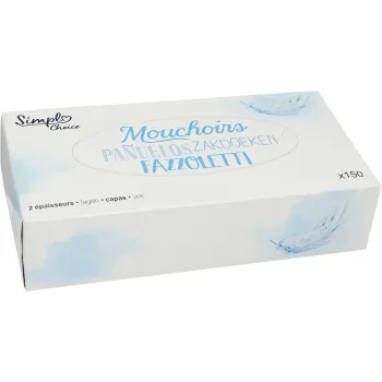 Comparez mouchoirs simply choice