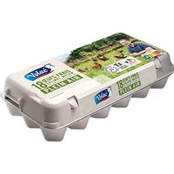 18 ?ufs frais de poules ?lev?es en plein air