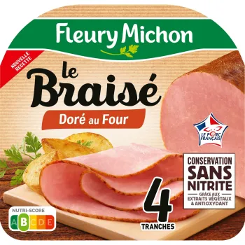 Jambon cuit de qualit? sup?rieure brais?