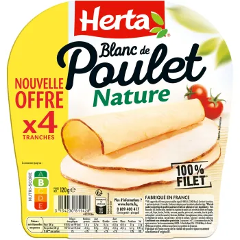 Comparez Blanc de poulet