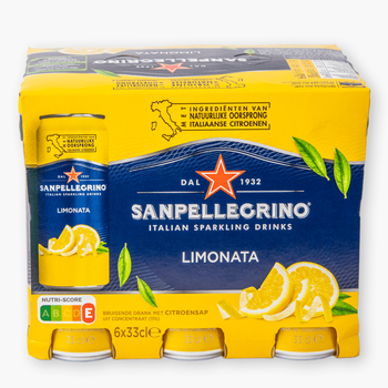 sa Pellegrino limonata x 6 