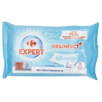 Lingettes d?sinfectantes CARREFOUR EXPERT