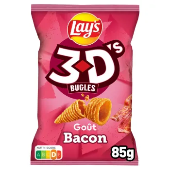 Comparez 3D's Bugles, Go?t Bacon
