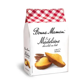 Comparez La Madeleine chocolat au lait