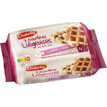 gaufres vergeoise x7