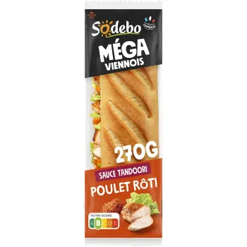 Le mega, poulet roti