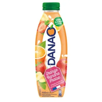 DANAO ORANGE BANANE FRAISE