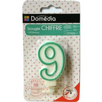 bougie anniversaire 9 Domedia 