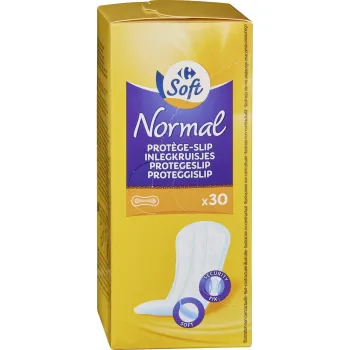 Comparez prot?ge slips normal soft x30
