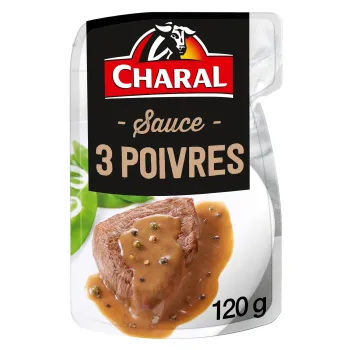 sauce 3 poivres charal