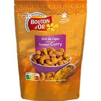noix de cajou curry bouton d'or 