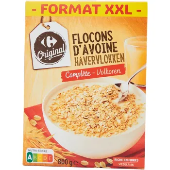 Flocons d'avoine complets