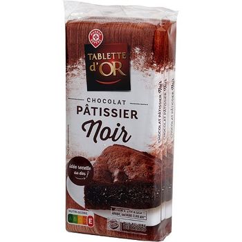 Chocolat noir P?tissier