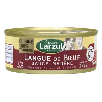 Langue de boeuf sauce mad?re