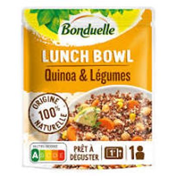 Plat cuisin? lunch bowl au quinoa et l?gumes BONDUELLE