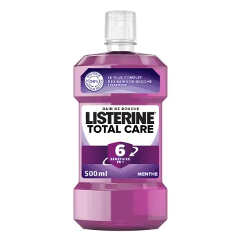Bain de bouche Total Care menthe LISTERINE