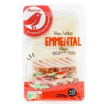 Tranchettes Emmental Fines - Auchan