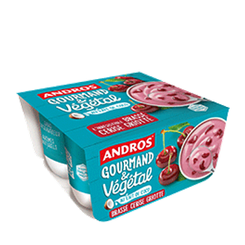 Comparez Gourmand et V?g?tal Brass? Cerise Griotte