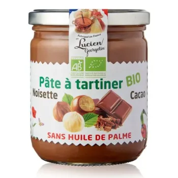 P?te ? tartiner bio noisette cacao