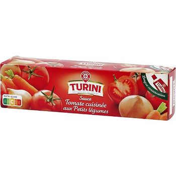 Comparez Sauce tomate aux petits l?gumes