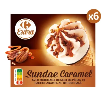 Sundae Caramel - Carrefour