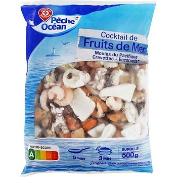 Cocktail de 4 fruits de mer surgel? - sachet