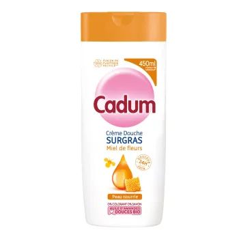 Cadum cr?me douche surgras miel de fleurs 