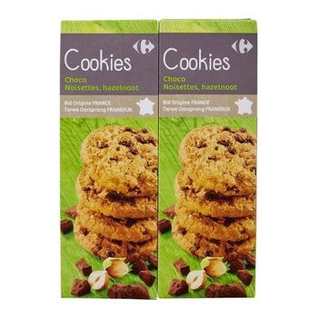 Cookies p?pites de chocolat - Carrefour - Lot 2