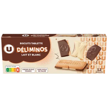 biscuit choc lt et blc u 150g