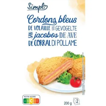 Comparez Cordons bleu de volaille (x 2)