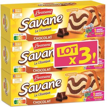 lot de 3 savanes Brossard 