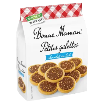 Petites galettes chocolat au lait