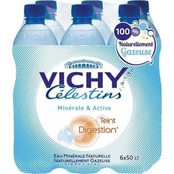 PACK BLLE 6X50CL EAU GAZEUSE VICHY CELESTINS