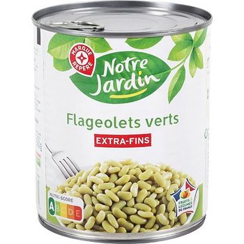 Flageolets verts extra fins 4/4