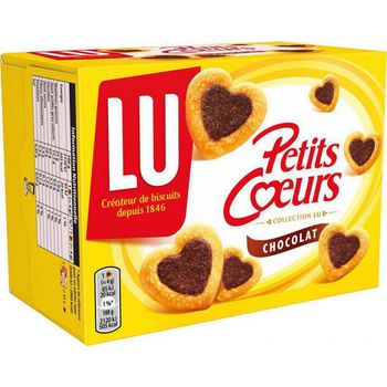 Comparez Petits coeurs chocolat
