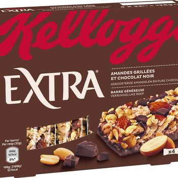 Comparez Kellogg S Barres c?r?ales Extra chocolat amandes KELLOGG'S