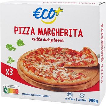 Pizza margherita - Cuite sur pierre