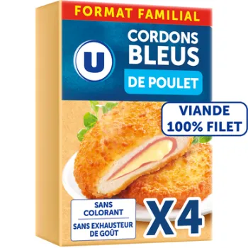Cordons bleu de poulet