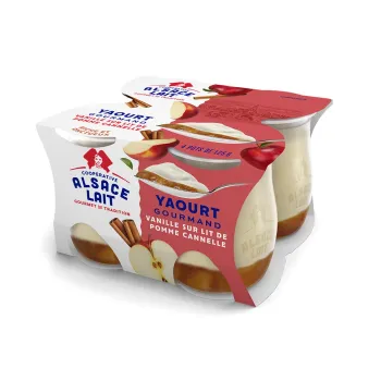 Alsace lait pomme cannelle