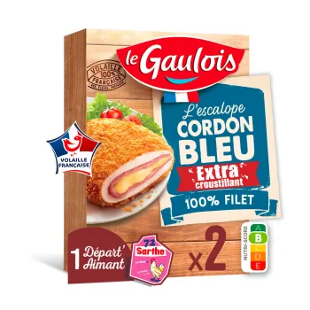 Comparez L'escalope Cordon Bleu Corn Flakes